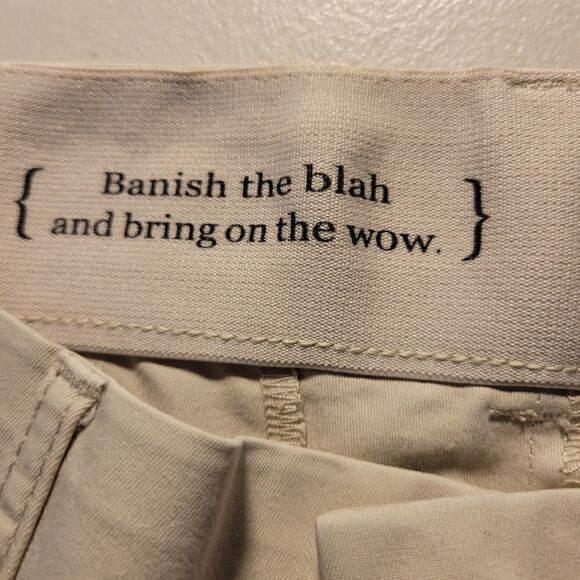 Dockers bootcut pants Women's 8PM Lt Beige Pre-owned - Picture 4 of 6